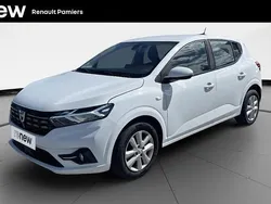 Blanc Utilisé 2022 Dacia Sandero Comfort Citadine | 12 190 € (Bon prix)