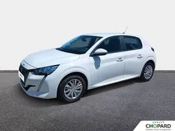 Blanc Utilisé 2021 Peugeot 208 Active Citadine | 11 990 € (Prix juste)