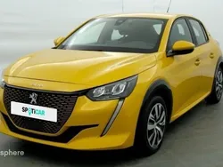 Jaune Utilisé 2021 Peugeot e-208 Active Citadine | 13 989 € (Bon prix)