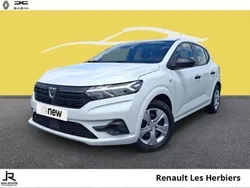 Blanc Utilisé 2022 Dacia Sandero Essentiel Citadine | 10 890 € (Prix juste)
