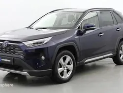 Bleu Utilisé 2019 Toyota RAV4 Hybrid Lounge SUV | 29 499 € (Prix juste)
