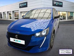 Bleu Utilisé 2022 Peugeot e-208 Allure Citadine | 15 390 € (Bon prix)