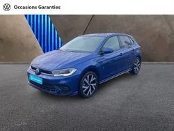 Bleu Utilisé 2024 VW Polo R-line Citadine | 26 490 € (Prix juste)