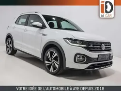 Blanc Utilisé 2020 VW T-Cross R-line SUV | 19 990 € (Prix juste)