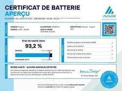 Rouge Utilisé 2022 Peugeot e-208 Style Citadine | 16 590 € (Prix juste)
