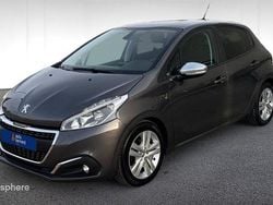 Gris Occasion 2019 Peugeot 208 Signature Sky Citadine | 9 990 € (Prix juste)