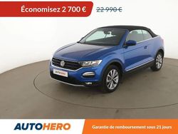 Bleu Occasion 2021 VW T-Roc Cabriolet Style Cabriolet | 20 290 € (Super prix)