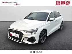 Blanc Nouvelle 2024 Audi A3 Sportback Berline | 38 900 € (Prix juste)