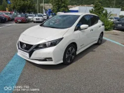 Blanc Utilisé 2021 Nissan Leaf N-Connecta Citadine | 15 490 € (Prix juste)
