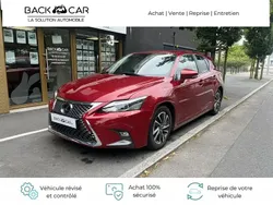 Rouge Utilisé 2020 Lexus CT200h Business Edition Berline | 19 990 € (Prix juste)