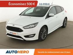 Blanc Utilisé 2016 Ford Focus ST-Line Berline | 11 490 € (Prix juste)