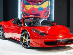 Rouge Utilisé 2012 Ferrari 458 Cabriolet | 189 980 €