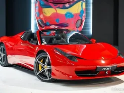 Rouge Utilisé 2012 Ferrari 458 Cabriolet | 189 980 €