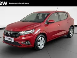 Rouge Utilisé 2022 Dacia Sandero Comfort Citadine | 14 990 € (Prix juste)