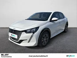 Blanc Utilisé 2021 Peugeot e-208 Style Citadine | 14 990 € (Prix juste)