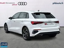Blanc ibis Utilisé 2021 Audi A3 S-Line | 27 490 € (Prix juste)