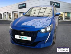 Bleu Utilisé 2022 Peugeot e-208 Citadine | 15 190 € (Bon prix)