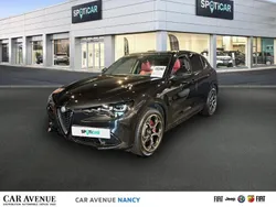 Noir vulcano métallisée Nouvelle 2025 Alfa Romeo Stelvio Veloce SUV | 63 990 € (Prix juste)