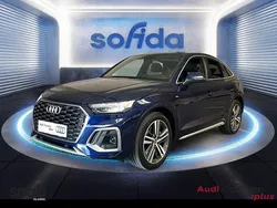 Bleu navarre métallisé Utilisé 2022 Audi Q5 Sportback S-Line SUV | 42 900 €