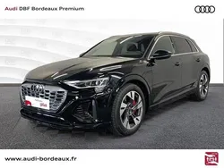 Noir mythe métallisé Utilisé 2024 Audi Q8 e-tron S-Line SUV | 65 990 € (Prix cher)