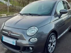 Gris Utilisé 2015 Fiat 500 S Citadine | 7 480 € (Prix assez cher)