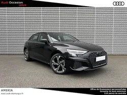 Noir mythe métallisé Utilisé 2023 Audi A3 S-Line | 31 890 € (Prix juste)