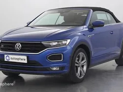 Bleu Utilisé 2021 VW T-Roc Cabriolet R-line Cabriolet | 27 699 € (Prix juste)