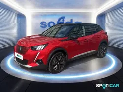 Rouge Utilisé 2021 Peugeot e-2008 GT SUV | 18 990 € (Prix juste)