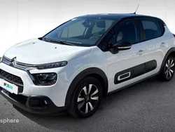 Blanc Utilisé 2021 Citroën C3 Shine Citadine | 15 490 € (Prix assez cher)