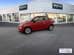 Rouge Utilisé 2019 Fiat 500 Lounge Berline | 9 990 € (Prix juste)