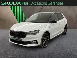 Blanc lune métallisé Utilisé 2024 Skoda Fabia Monte Carlo Berline | 24 690 € (Prix juste)