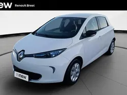 Blanc Utilisé 2019 Renault Zoe Citadine | 8 790 € (Prix juste)