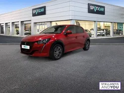 Rouge Utilisé 2021 Peugeot e-208 Style Citadine | 15 435 € (Prix juste)