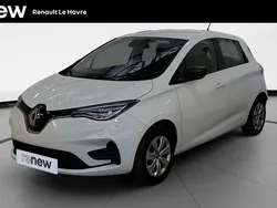 Blanc Utilisé 2021 Renault Zoe Life Citadine | 14 590 € (Prix assez cher)