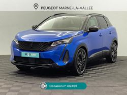 Bleu Utilisé 2021 Peugeot 3008 GT SUV | 23 990 € (Prix juste)