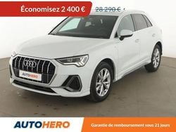 Blanc Utilisé 2019 Audi Q3 S-Line SUV | 25 890 € (Prix juste)