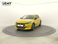 Jaune Utilisé 2021 Peugeot 208 GT Citadine | 13 970 € (Prix juste)