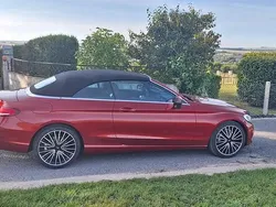 Rouge Utilisé 2019 Mercedes C220 Cabriolet | 26 900 € (Bon prix)
