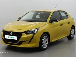 Jaune Utilisé 2021 Peugeot 208 S Citadine | 9 999 € (Bon prix)