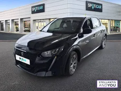 Noir Utilisé 2020 Peugeot e-208 Allure Citadine | 15 490 € (Prix juste)