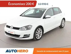 Blanc Utilisé 2016 VW Golf VII Berline | 13 790 € (Prix juste)