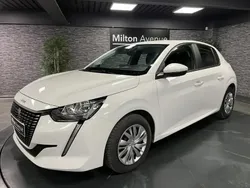 Blanc Utilisé 2021 Peugeot 208 Active Citadine | 12 490 € (Prix juste)
