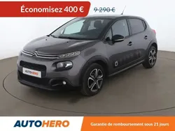 Gris Utilisé 2019 Citroën C3 PureTech Citadine | 8 890 € (Prix juste)