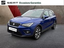 Bleu electrique/toit noir minuit Occasion 2021 Seat Arona SUV | 13 890 € (Bon prix)