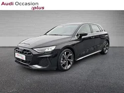 Noir mythic métallisé Utilisé 2025 Audi A3 S-Line | 38 390 € (Prix assez cher)