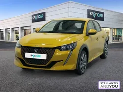Jaune Utilisé 2020 Peugeot e-208 Active Citadine | 13 189 € (Bon prix)