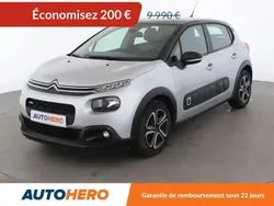 Gris Utilisé 2017 Citroën C3 PureTech Citadine | 9 790 € (Prix juste)