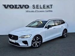 Blanc Utilisé 2022 Volvo V60 Break | 32 490 € (Prix juste)