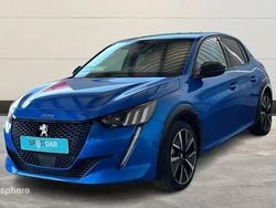 Bleu Utilisé 2021 Peugeot e-208 GT Citadine | 14 499 € (Bon prix)