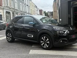 Noir Utilisé 2020 Citroën C3 PureTech Citadine | 8 990 € (Prix juste)